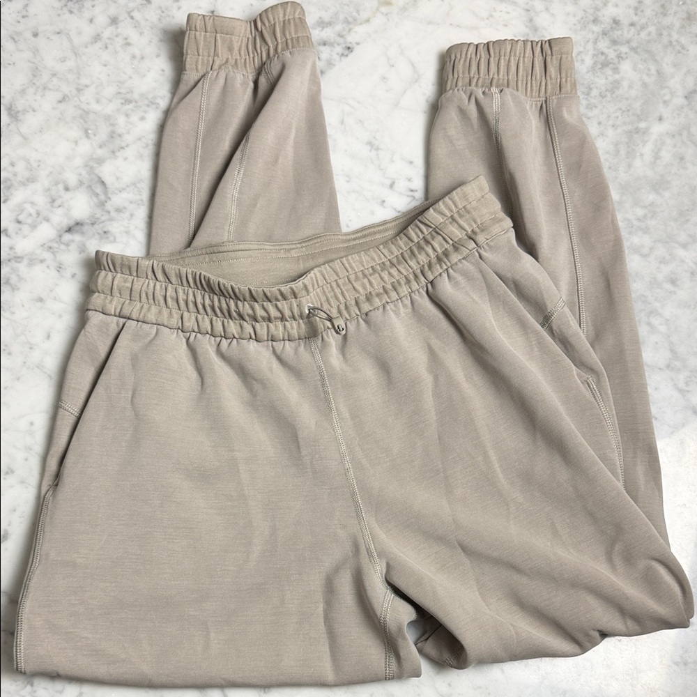 lululemon athletica Beige/Taupe Jogger Pants